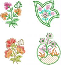 Butta Embroidery Design