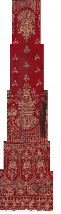lehengha embroidery design 