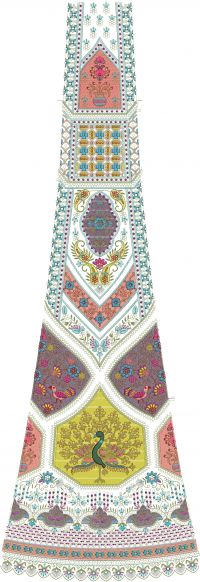 lehengha embroidery design 
