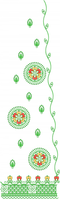 rajasthani lehnga embroidery design