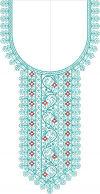 zarkhan neck embroidery design
