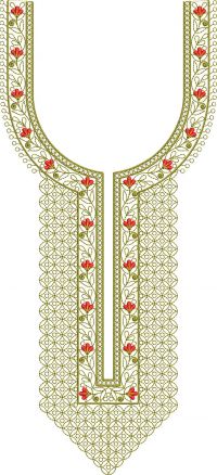 neck  design embroidery design