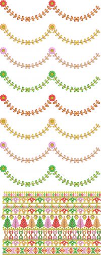 3 mm all over garment Embroidery Design