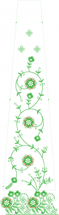 rajasthani kali embroidery design 