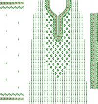 zarkhan long suit embroidery design