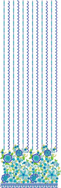 5mm seq all over garment embroidery design