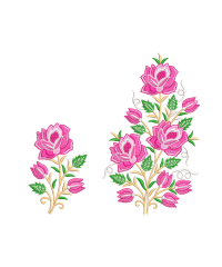 Flower Butta Embroidery Designs