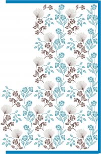 Jaal pallu saree embroidery design
