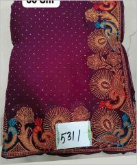 Tatami C Pallu Saree Embroidery Design