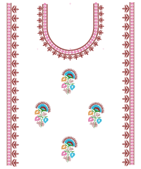 punjabi suit design for usha 450&550 embroidery design 