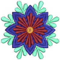 creative embroidery design