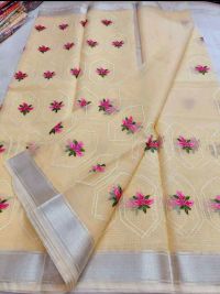 pallu skirt saree embroidery design