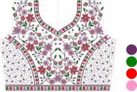 3 mm blouse new creation sequnce garments latest Embroidery Design