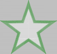 Multi Star Logo Embroidery Design