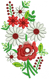 creative embroidery design
