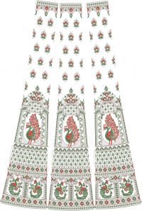figure lehengha embroidery design