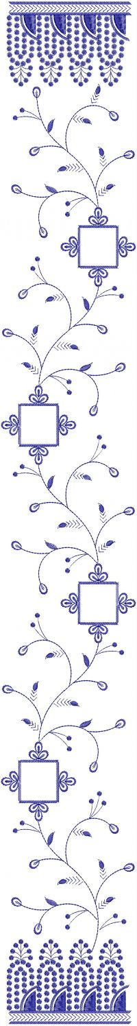 Duptta embroidery design