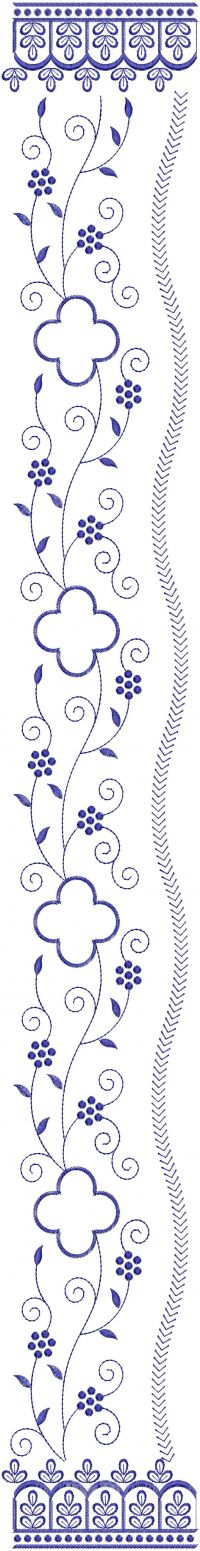 Duptta embroidery design